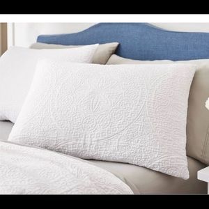 Pair of Threshold Medallion King Shams